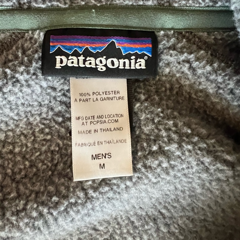 Patagonia Gray Full-Zip Hoodie - Picture 2 of 2